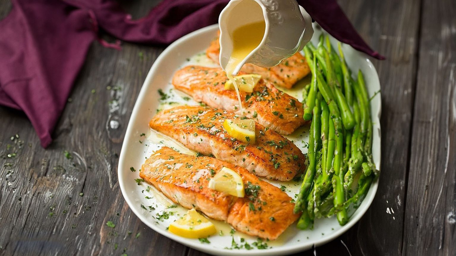 Garlic Butter Salmon Recipe Nero Yummy
